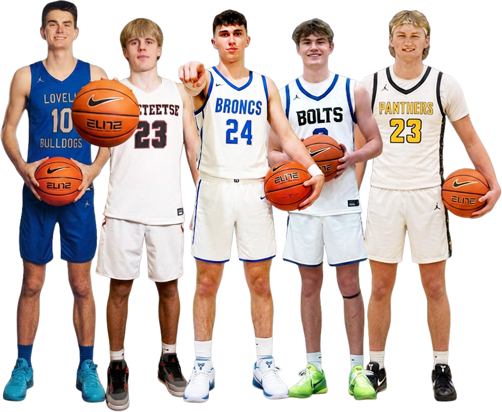 Wyoming high school basketball players