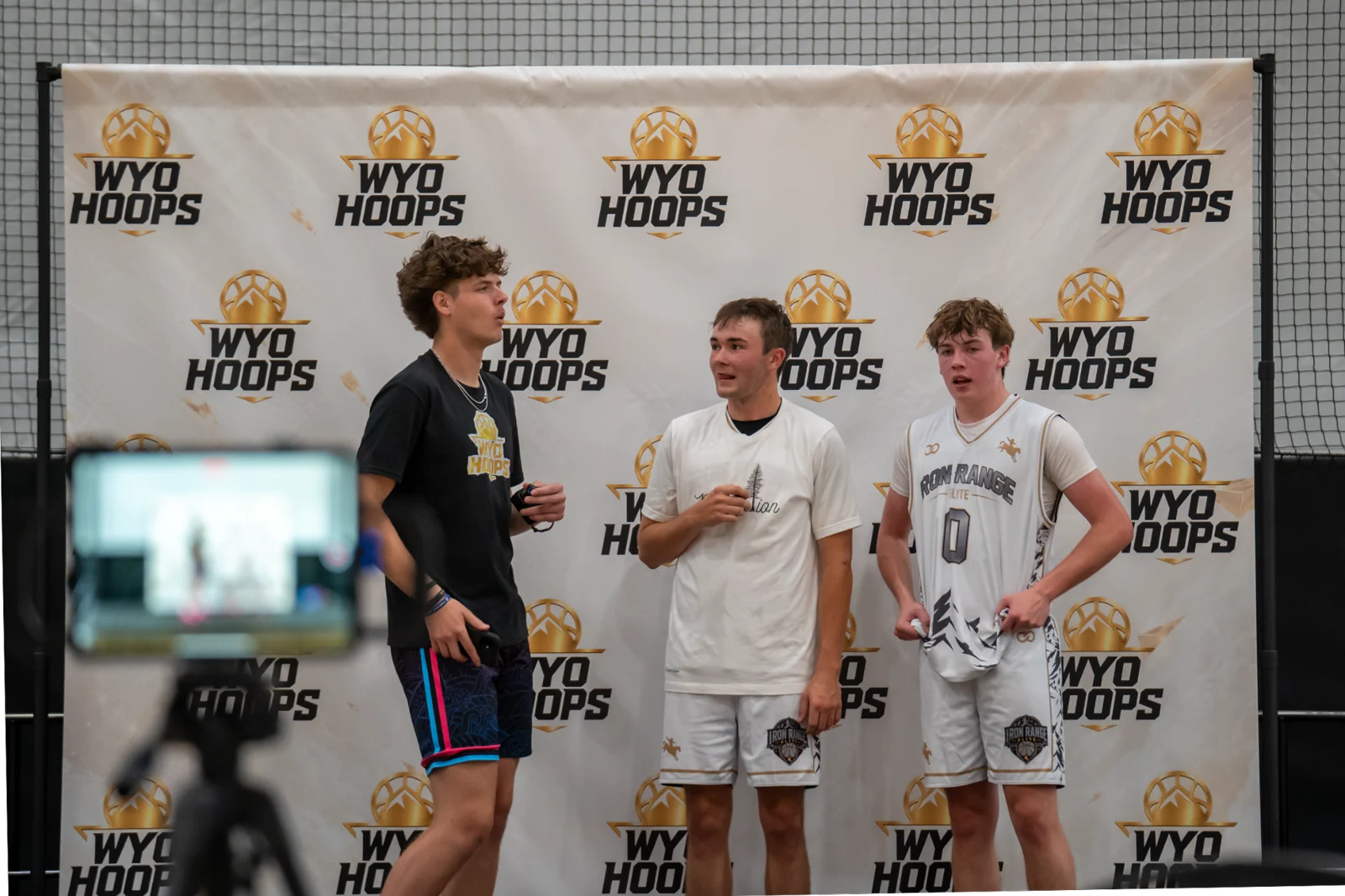 WyoHoops interviews basketball players at the Summer Showcase