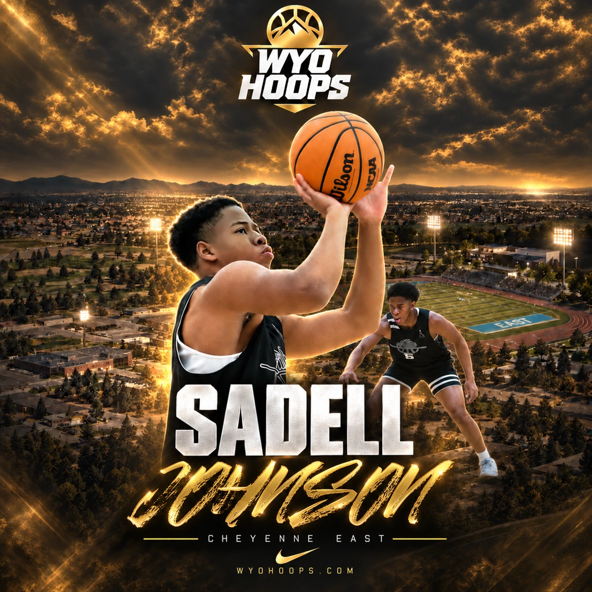 Sadell Johnson — Cheyenne East Wyoming high school basketball, WyoHoops feature