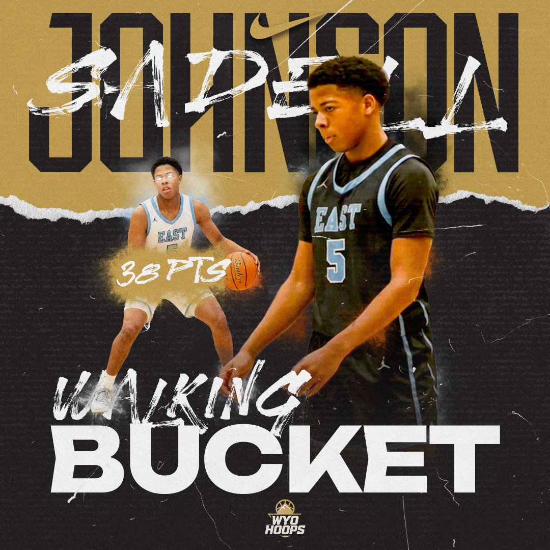 OPERATING AT HIGH SPEEDs & SWERVING THE DEFENSE: SADELL JOHNSON SCORES 38