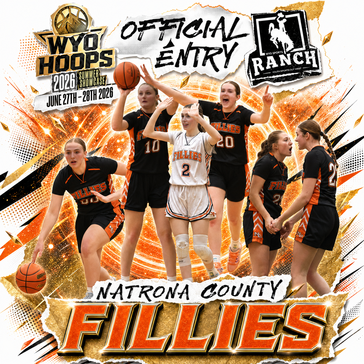 Natrona Fillies Join The Summer Showcase | WyoHoops Summer Showcase June 27th / 28th